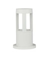10W LED havelampe / væglampe, 25cm - IP65, hvid krop, 1000lm, 6400K, udendørs