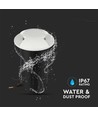 1W LED Nedgravningsspot - Lys 3000K, Hvid