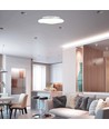 LED Designer pendel med fjernbetjening - CCT dæmpbar, sort/hvid, 3 års garanti