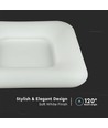 40W Firkantet LED designer pendel - 4000lm, 3-i-1 CCT, dæmpbar, hvid, 46x46cm