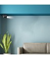 4,5W LED væglampe - 420lm, 4000K, IP20, sort, indendørs dekorationsbelysning