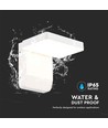 17W LED væglampe - 4000K, hvid
