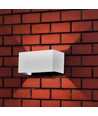 24W LED væglampe - IP65, hvid, 4000K, udendørs, 112lm/W