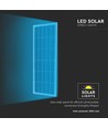 40W LED solcelle gadelampe - 4300lm, IP65, 6400K, aluminium, inkl. solpanel og batteri