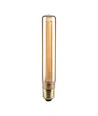 E27 2W T30 LED art filament pære - 1800K, amber glas, vintage effekt, laser gravering
