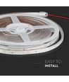 5m Grøn 3,2W/m stænktæt LED strip - Grønt lys, IP65