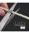5m 20W/m LED strip, 2000lm/m - 12V, 240 LED pr. meter, IP20, 4000K-4500K