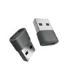 USB-C til USB adapter - Audio connector, hvid