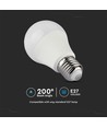 E27 8,5W Smart LED pære med fjernbetjening - RGB+4000K, A60, dæmpbar, 806lm, inkl. fjernbetjening