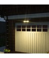 8W LED solcelle væglampe med sensor - 950lm, 3000K, IP65, 4000mAh batteri