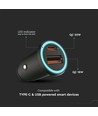 EN: VT-5318 CAR CHARGER QC+PD