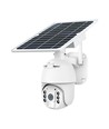 HD Smart Solar Energi PTZ Kamera Sensor Hvid - Hus