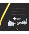 20W LED designer bordlampe - Sort, 3000K, 1840lm, IP20 indendørs