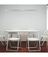 120cm 40W LED lysskinne med Samsung chip - Silver, 4000K, 120°, inkl. wireophæng