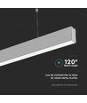 40W LED hængende suspensionslampe - Samsung chip, 6400K.