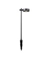6W LED havelampe, sort - IP54, 3000K, RA90, inkl. lyskilde
