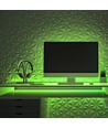 10m 12W/m Neon Flex LED strip - 24V, 25mm bredde, IP65, SMD 2835