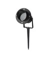 GU10 havespot med spyd - Sort, aluminium, IP65, uden lyskilde