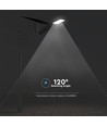 300W LED solcelle gadelampe - Samsung chip, 4000K
