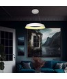 48W LED designer pendel, dæmpbar - Ø48,5cm, 360 grader, hvid, rund, inkl. lyskilde