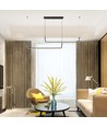 24W LED Hængelampe - Designer, 4000K, Sort