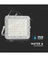 40W LED solcelle projektør - IP65, 4000K, inkl. solpanel og fjernbetjening