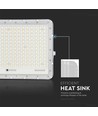 30W Solcelle LED projektør - 2600lm, IP65, 6400K, inkl. solpanel og fjernbetjening, udendørs