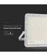 30W Solcelle LED projektør med fjernbetjening - 2600lm, IP65, 6400K, inkl. solpanel og batteri