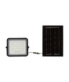 VT LED Solar Projektør 40W - 6400K, 5000 mAh Batteri, 3m Kabel, Smart IR Fjernbetjening, Hurtig Opladning