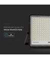 VT LED Solar Projektør 240W - 6400K, 20000 mAh batteri, 3m kabel, smart IR fjernbetjening, hurtig opladning.