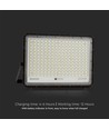 30W LED solcelle projektør, 6400K - 2600lm, IP65, inkl. solcellepanel og fjernbetjening, aluminium
