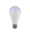 E27 17W LED pære - A65, varm hvid, IP20 indendørs