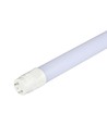 18W T8 LED Rør - Plastik, Ikke-rotérbar, 120cm, 6400K, G13.