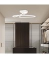 24W LED designer loftlampe - Rund, hvid, 2560lm, 4000K, IP20