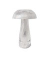 1W genopladelig LED bordlampe - Touch dæmpbar, 3-i-1 CCT, transparent, Ø16 x 25 cm