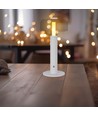 1W LED bordlampe med batteri, hvid - Genopladelig, 3000K, touch dæmpbar, DC 5V