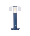 1W genopladelig LED bordlampe - Violet, dæmpbar, 3000K, USB opladning, 30cm høj
