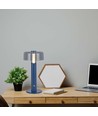 1W genopladelig LED bordlampe - Violet, dæmpbar, 3000K, USB opladning, 30cm høj