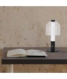 2W LED bordlampe, genopladelig - Touch dæmpbar, 3-i-1 CCT, sort, USB, inkl. batteri