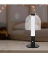 2W LED bordlampe, genopladelig - Touch dæmpbar, 3-i-1 CCT, sort, USB, inkl. batteri