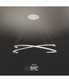 48W metalloftlampe - 800x1200mm, 3000K, hvid, TRIAC dæmpning