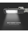 50W LED Gadelampe - Samsung chip, 4000K, Grå hus