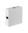 4W Væglampe - LED, 3000K, IP65, Hvid, Kvadratisk