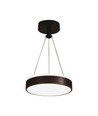 LED Designer Hængelampe 12W - 4000K, Sort