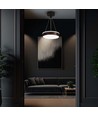 LED Designer Hængelampe 12W - 4000K, Sort