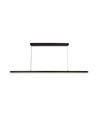 23W LED designer pendel / lysekrone - 2130lm, sort, rektangulær, 123x110cm, 4000K, IP20