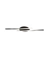 12W LED designer loftslampe - 105lm/W, 94,5cm, sort finish, varm hvid, 3000K