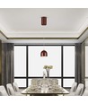 8,5W LED designer pendel - Ø100mm, brun, 3000K, 850lm, IP20