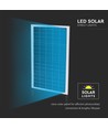 35W LED solcelle gadelampe - Bridgelux chip, 70W solcellepanel, IP65, 75000mAh batteri