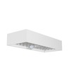 6W LED solcelle væglampe med sensor - 900lm, IP65, hvid, 4000K, inkl. batteri